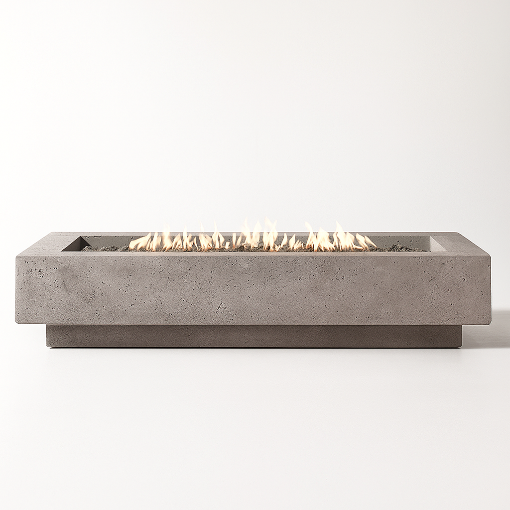 StrataForm Elevate Concrete Fire Pit