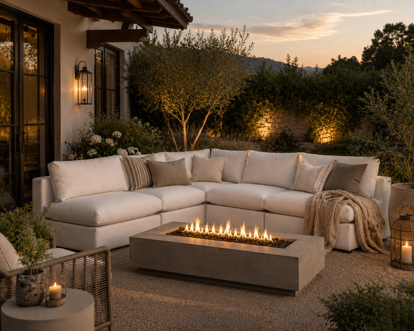 Patio Elegance Fire Table - 72-Inch Nexus for Ultimate Outdoor Enjoyment