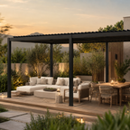 Louver Pergola Steel Louvers & Frame