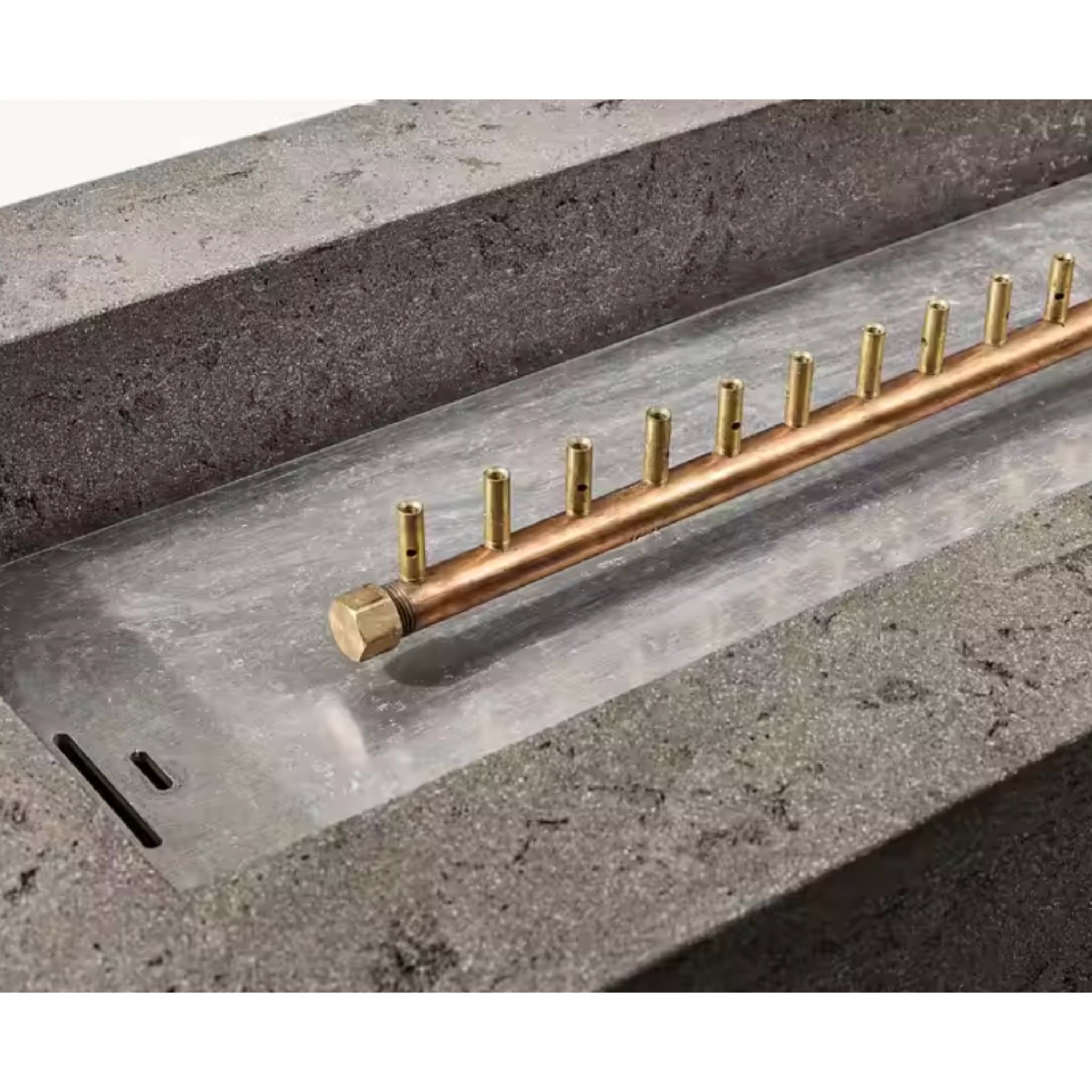 StrataForm Elevate Concrete Fire Pit