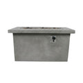 Propane / Natural Gas Outdoor Fire Pit Table - Gray