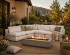 Patio Elegance Outdoor Sectional Sofa Set by Modway – Stylish 5-Piece Furniture for Patios