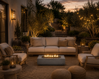 Patio Elegance Nexus 56-Inch Patioflame Fire Table for Ultimate Outdoor Enjoyment